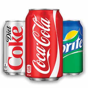 coke and pepsi products